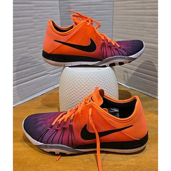 Nike Free TR6 Womens Shoes Athletic Running Training Sz 8.5 Multicolor EUC - Picture 2 of 11